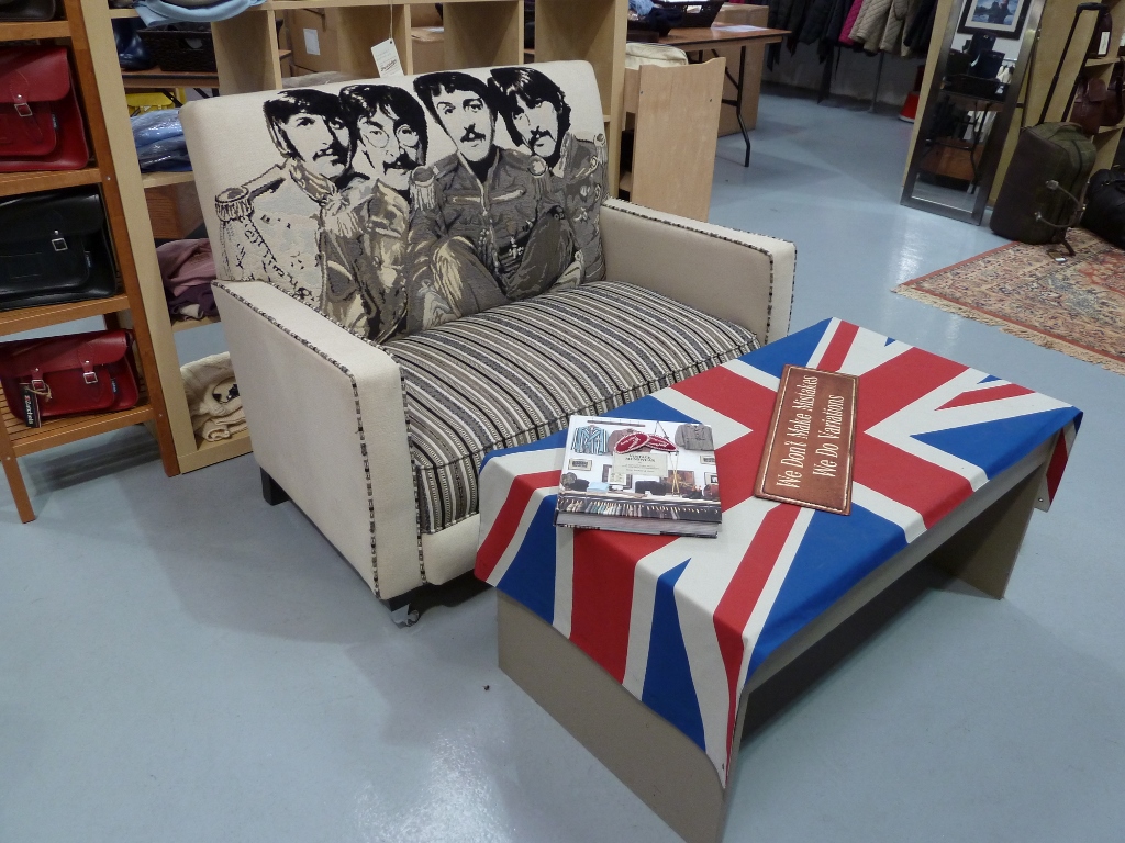 Antique Beatles Sofa